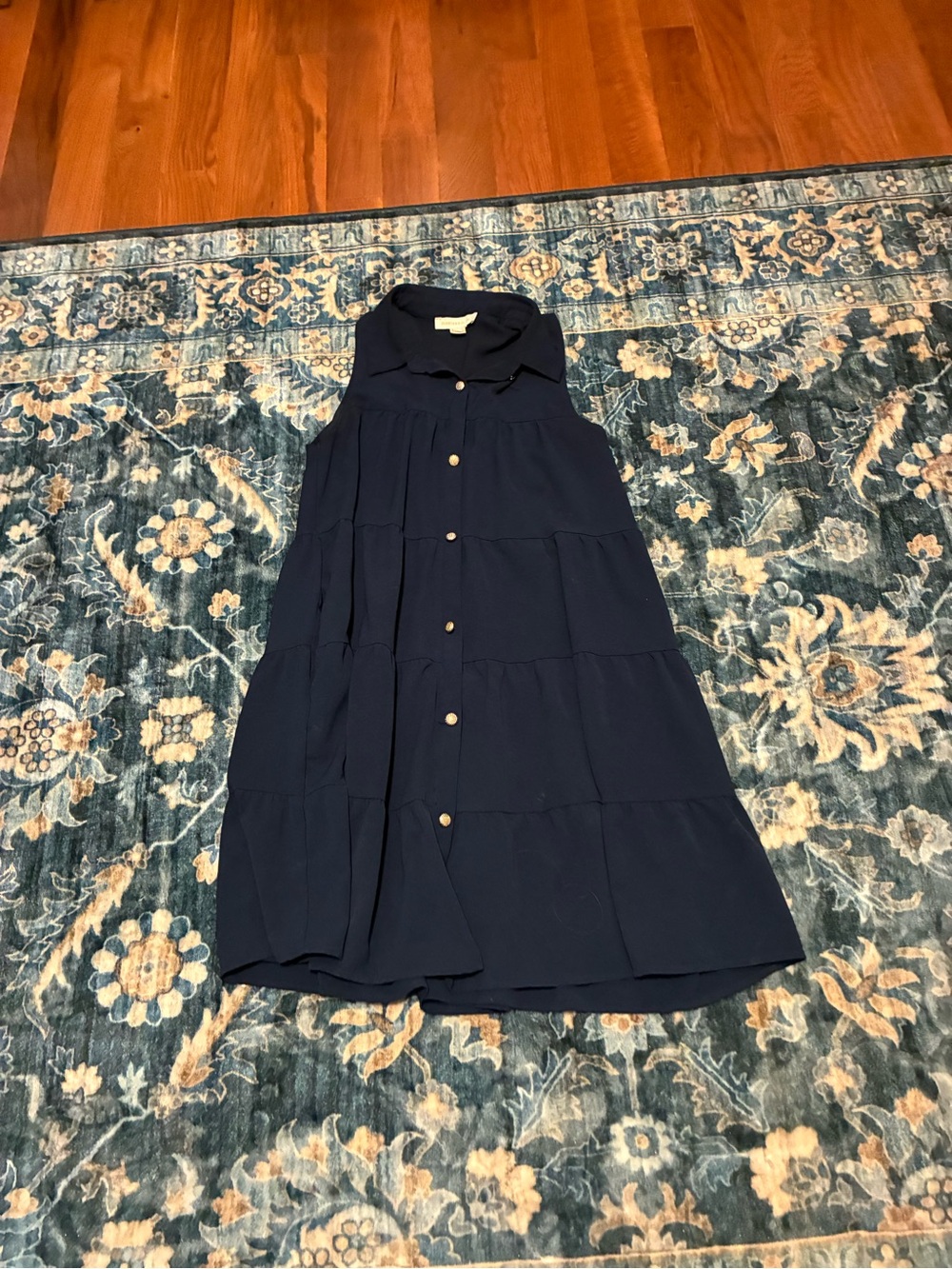 Monteau Los Angeles Navy Dress